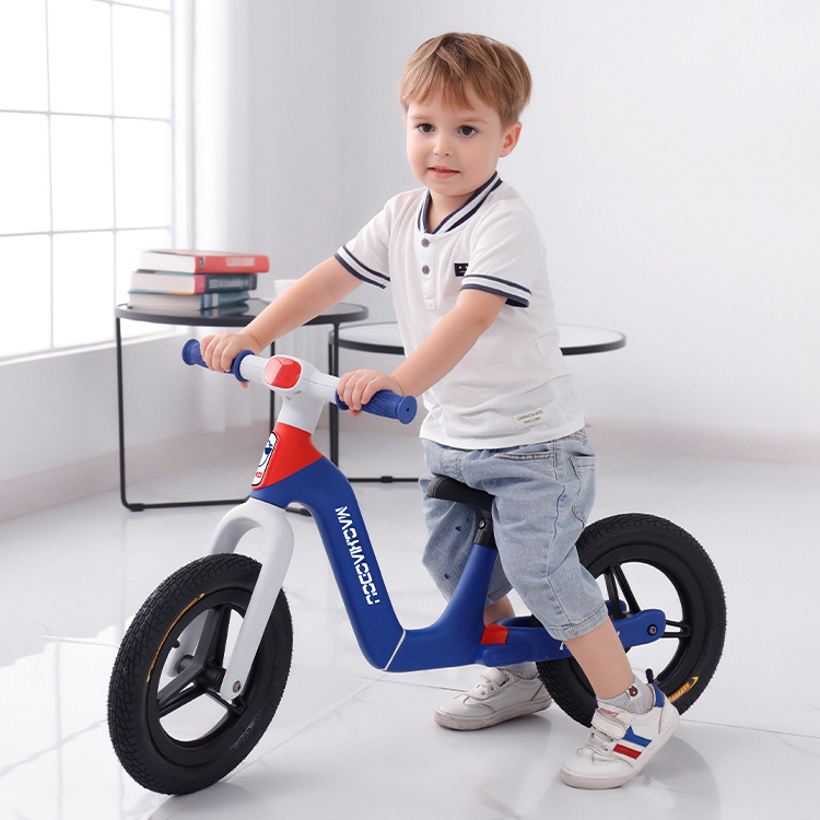 New Nylon Kidsren's Balance Car 1-3-6-8 Baby Cycling Toddler Sliding Bicycle Lightweight Boys and Girls