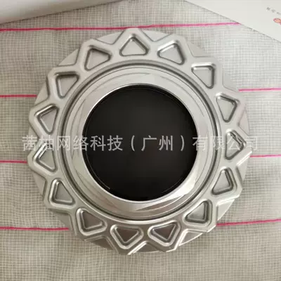 Hub Cap Cast Wheel Cap, Hub cover - 154mm-silver-buckle-style