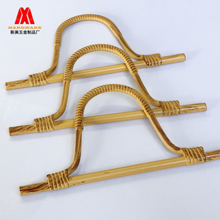luggage accessories woven bag bamboo rattan hand-held silk bag handle diy handmade bag wrapped rattan hand-held handbag handle