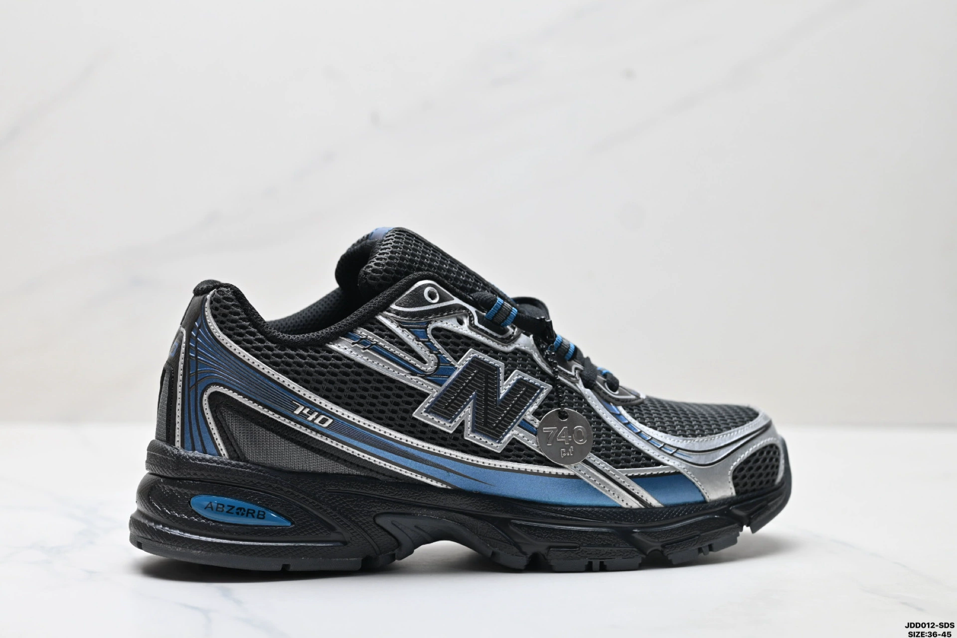 Кроссовки New Balance NB740, сетчатая поверхность, унисекс для бега и повседневной носки