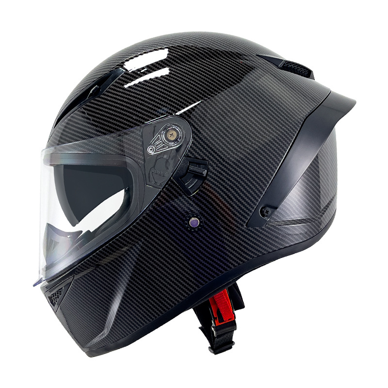 Casco de equitación motocicleta hombres cuatro estaciones universal doble lente grande cola casco Bluetooth motocicleta Caballero expuesto casco completo