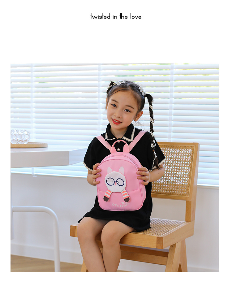 Fashion Children's Canvas Casual Cartoon Anime Small Backpackwholesale Nihaojewelry display picture 23