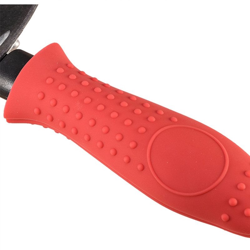 新款硅胶锅把套 凸点造型防滑隔热锅柄套 硅胶产品丝印设计研发