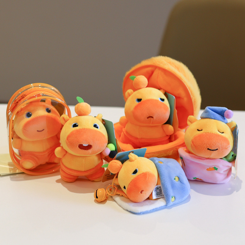 【In-Stock Wholesale】Authentic Capybara Lulu Plush Toy Pendant, Internet Celebrity Hot-Selling Stuffed Animal, Cute Capybara Doll 【In-Stock Wholesale】Authentic Capybara Lulu Plush Toy Pendant, Internet Celebrity Hot-Selling Stuffed Animal, Cute Capybara Doll
