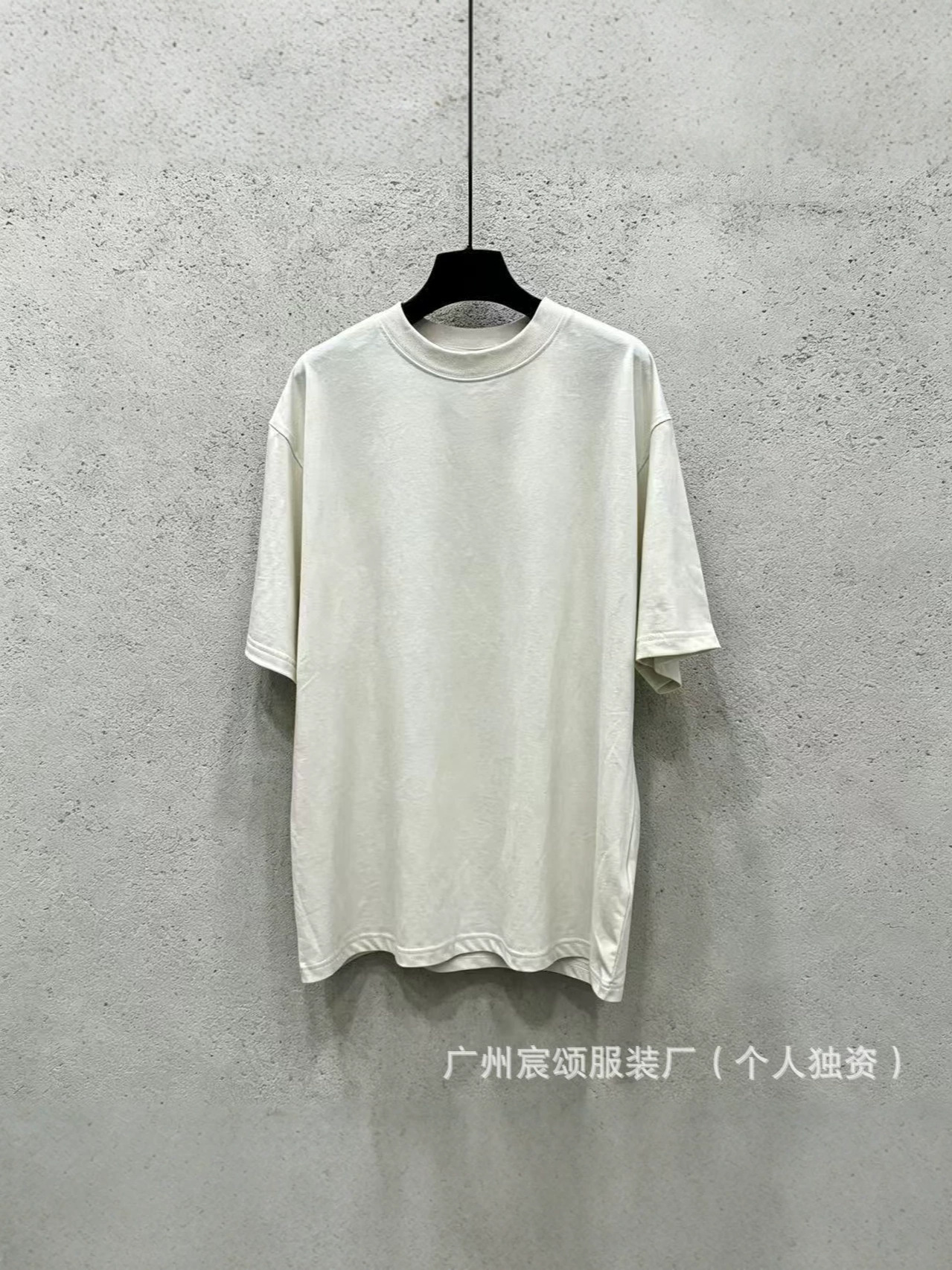 Camiseta de Algodón de Manga Corta, Holgada y Bordada, para Hombre y Mujer, B4L3NC1A9A 018 | Tela Transpirable