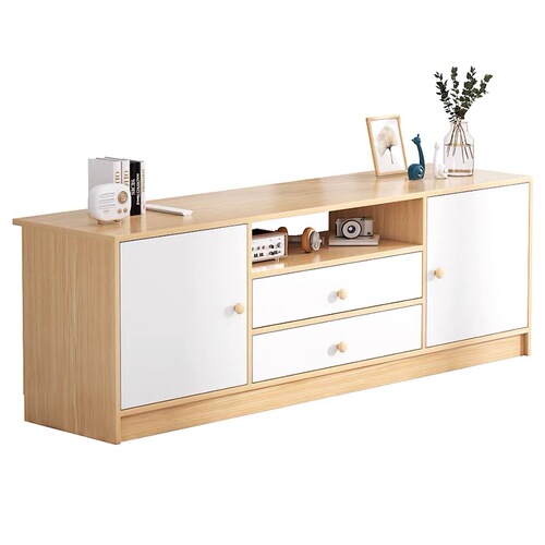 Small TV cabinet modern minimalist storage cabinet living room TV table bedroom small apartment floor cabinet rental TV cabinet