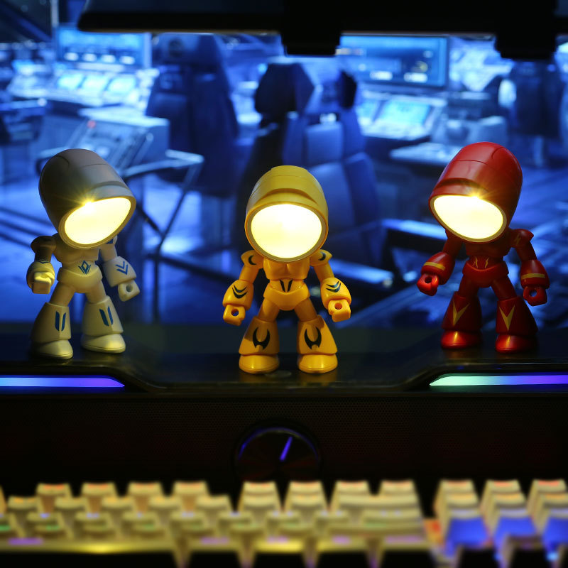 New creative small gifts DIY night light adorable desktop ins ornaments Mini small table lamp hero Night Light New creative small gifts DIY night light adorable desktop ins ornaments Mini small table lamp hero Night Light