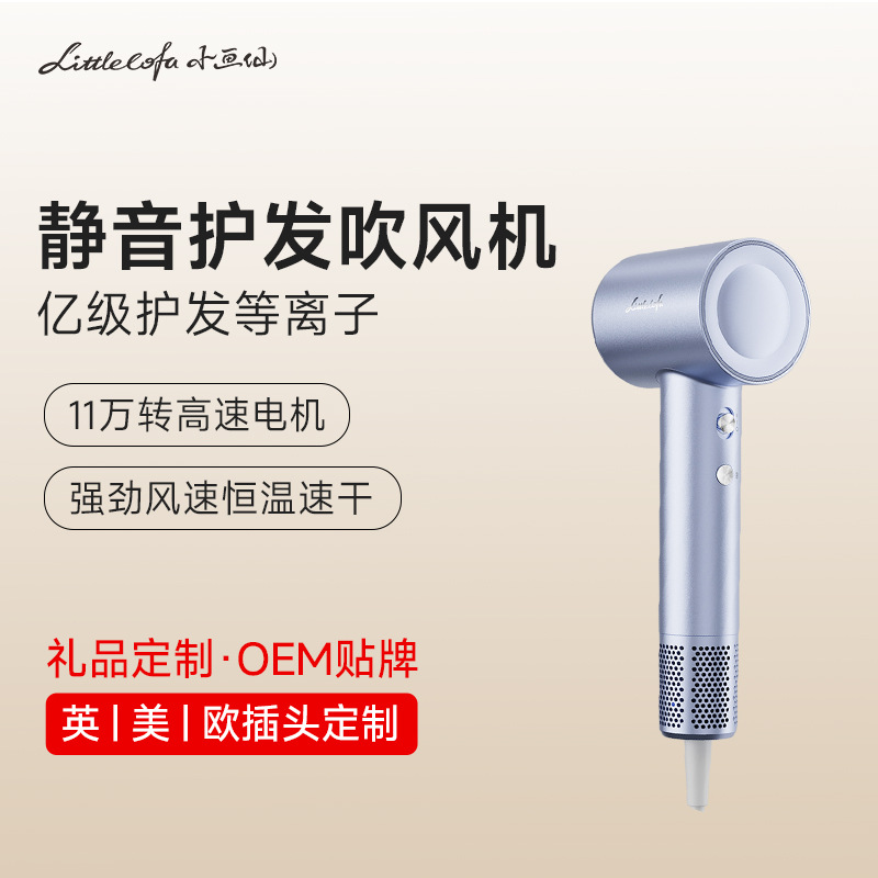 Xiaohuaxian High-Power Silent Hair Dryer with Plasma Hair Care, High-Speed Hair Drying, Household High-Power Electric Hair Dryer