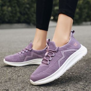 Spring and Summer New Old Beijing Cloth Shoes Women's Non-slip Soft Sole Middle-aged and Elderly Walking Shoes Casual Shoes for the Elderly Mom Sneakers