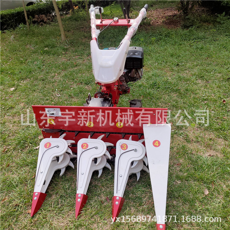 防缠绕苜蓿草收割机柴油动力药材割倒机夏枯草割晒机