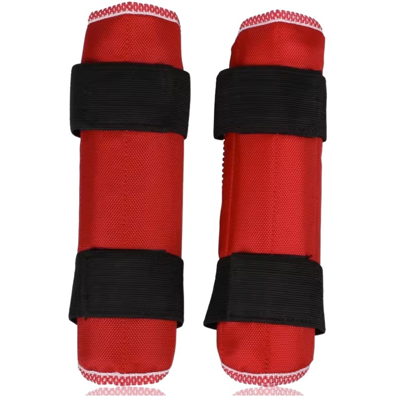 Competition Sanda protective gear Sanda leg guard calf guard boxing Muay Thai combat training competition protective gear leg guard Free Shipping