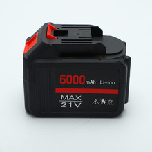新款充电式21V便携锂电池户外家用电锯伐木锯冲击钻充电电池