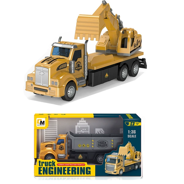 Engineering mining (car 21cm) color box