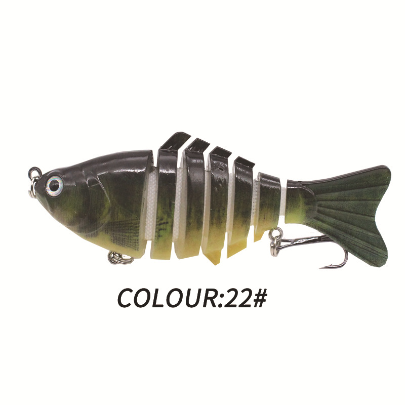 Multi Jointed Fishing Lures Hard Swimbaits Bass Trout Fresh Water Fishing Lure