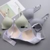 Cotton underwear, wireless bra for elementary school students, bra top, thin supporting push up bra, Korean style