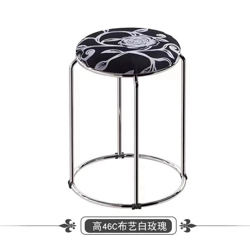 45cm 하이테 10호 스틸패브릭 화이트로즈