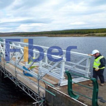 厂家供应 海边栈桥 沿海耐腐蚀护栏平台 玻璃钢护栏