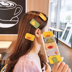 ネットセレブと同じ韓国風かわいい女の子小動物ベルクロ前髪ステッカーシンプルで甘い髪ステッカー粘着ヘッドアクセサリー