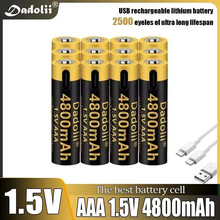 1.5V 4800mAh AAA/7̖�ɳ��늳�USB���ٳ�늣��m������/���