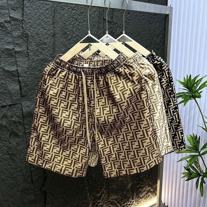 European Version Cross-Border New Luxury Fashion Trendy Brand Shorts Summer Men's Trendy Casual Loose Thin Beach Pants 26 European Version Cross-Border New Luxury Fashion Trendy Brand Shorts Summer Men's Trendy Casual Loose Thin Beach Pants 26