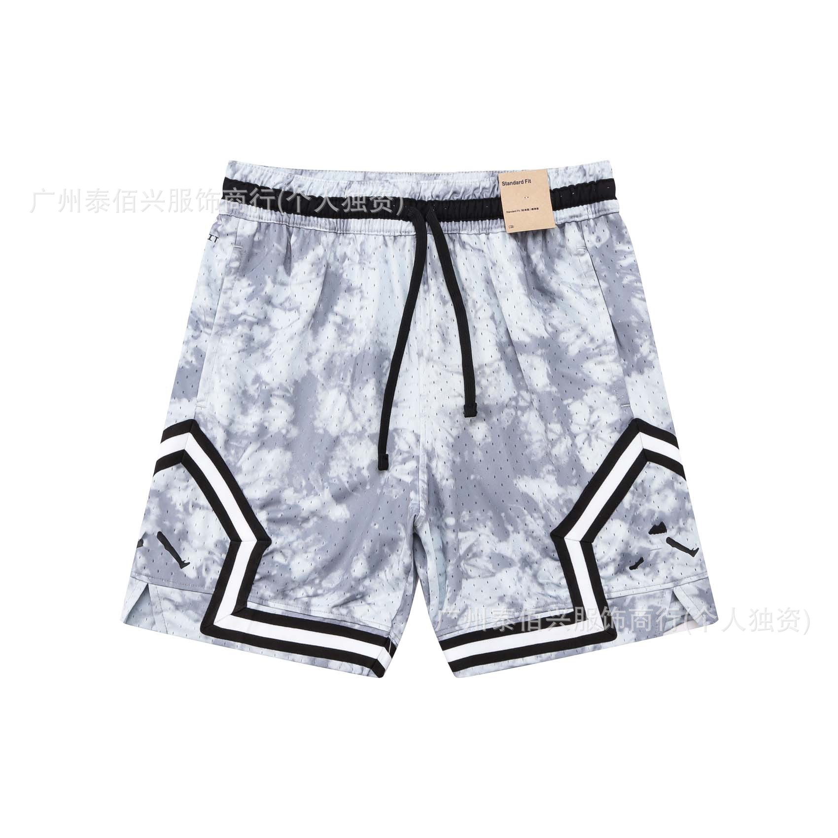 Nuevo estilo americano AJ trapecio moda transpirable deportes de secado rápido pantalones de cinco puntos pantalones de entrenamiento pantalones cortos de baloncesto pantalones cortos de futbol