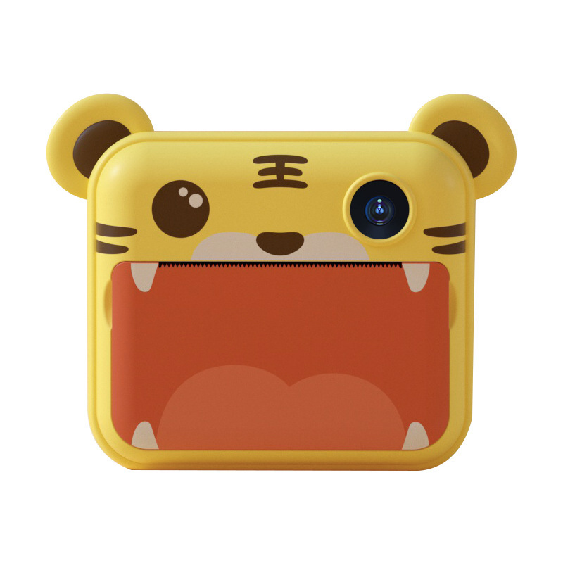 Nueva cámara para niños HD 1200W delantera y trasera cámara imprimible de dibujos animados cámara divertida Polaroid spot