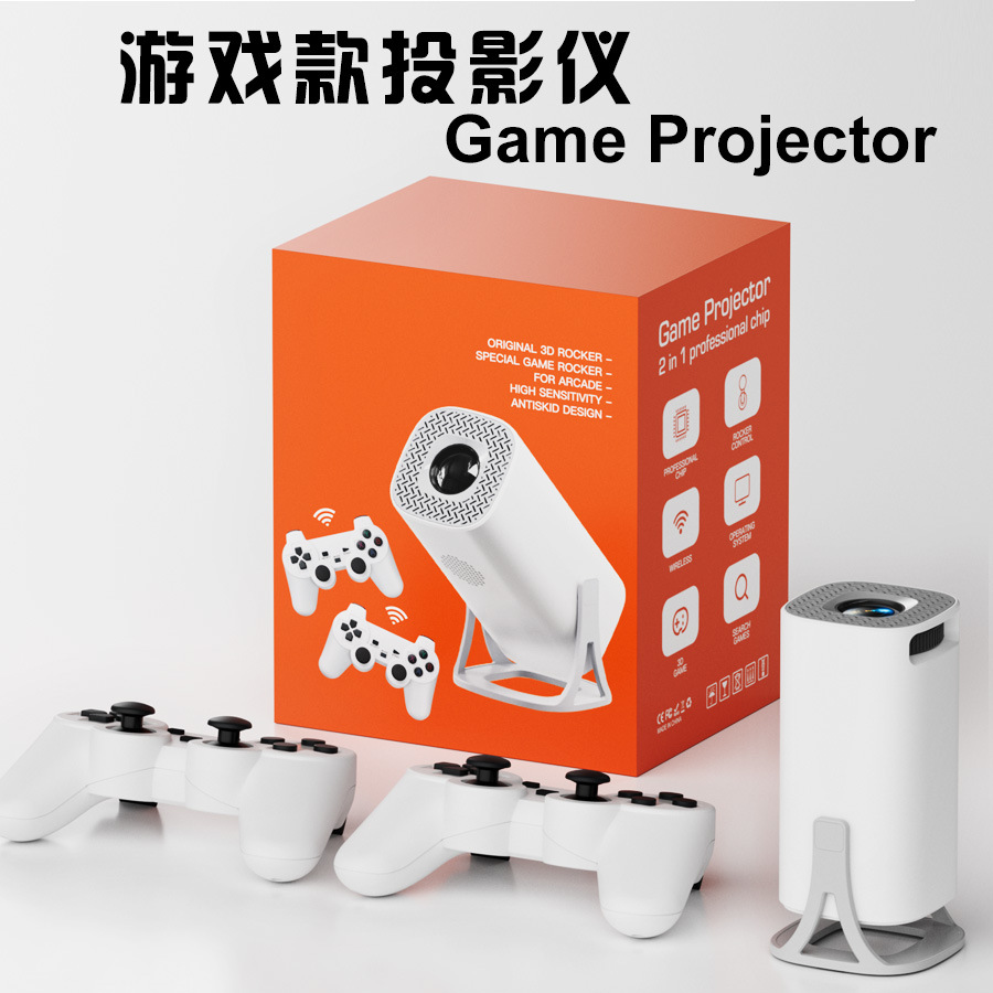 Proyector de alta definición transfronterizo en la misma pantalla, traductor de IA para teléfono móvil, traducción simultánea, traducción en tiempo real, traductor de auriculares sin conexión