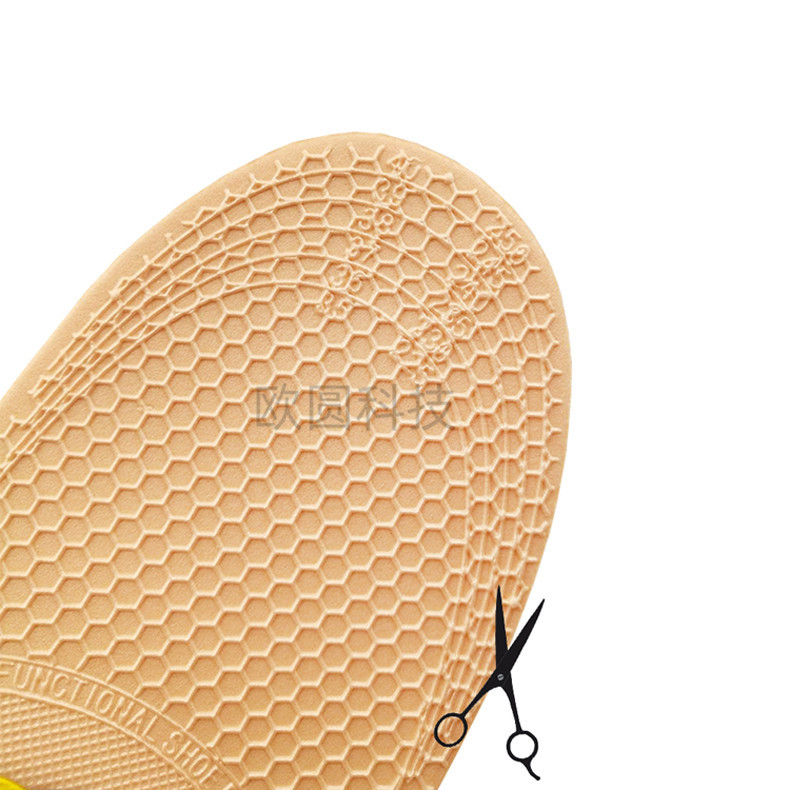 Arch sports insole corrects flat feet for men and women shock-absorbing arch support insole for basketball running insole