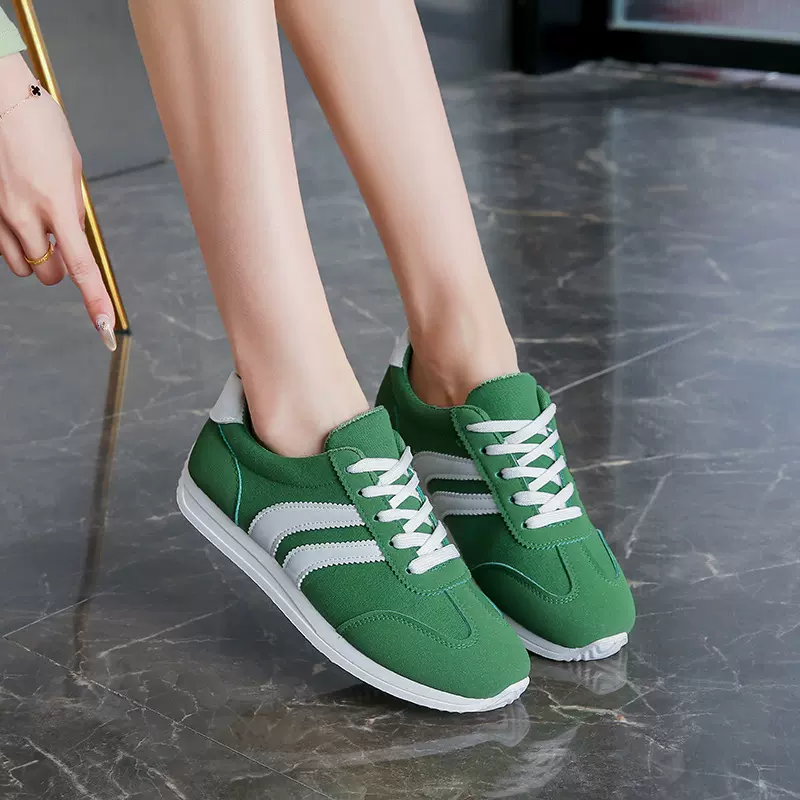 阿甘鞋女鞋子2025春秋新款轻便休闲鞋时尚百搭跑步运动鞋单鞋