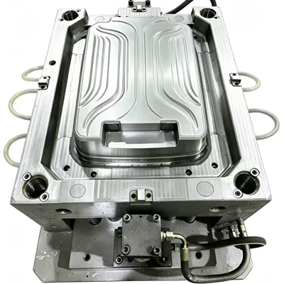 Fashionable travel luggage trolley case shell mold custom plastic injection luggage mold (Avtomobil hissələri qəlibləri)