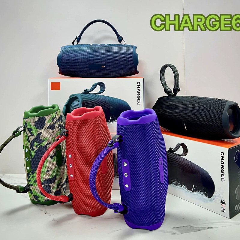 Cross-Border New Outdoor High-Power Charge6 Shockwave Audio Portable Subwoofer Wireless Bluetooth Speaker