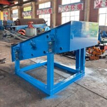 江西厂家直销 中大型单层振动筛 锰钢编制筛网 砂石筛分淘金