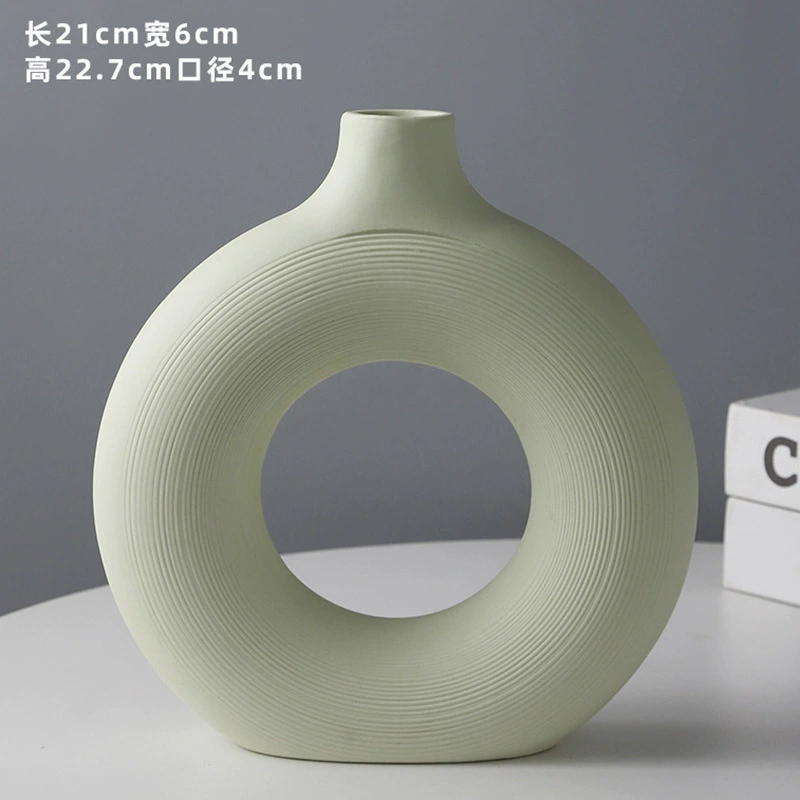 Realistic ceramic artificial plant, decorations for living room