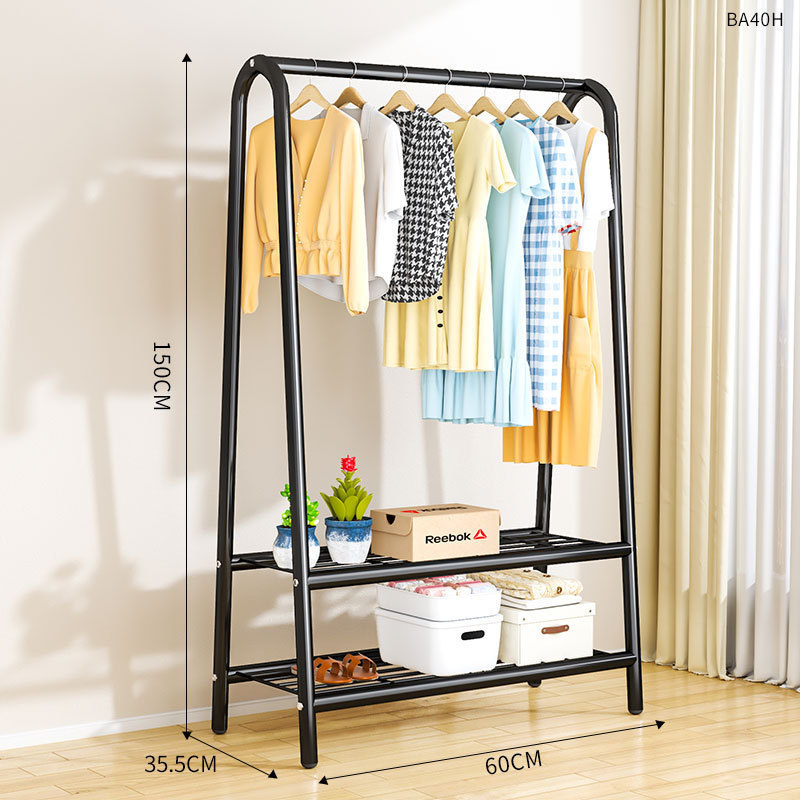 60CM [대담한 블랙로드] 더블 레이어 넷 스토리지 랙