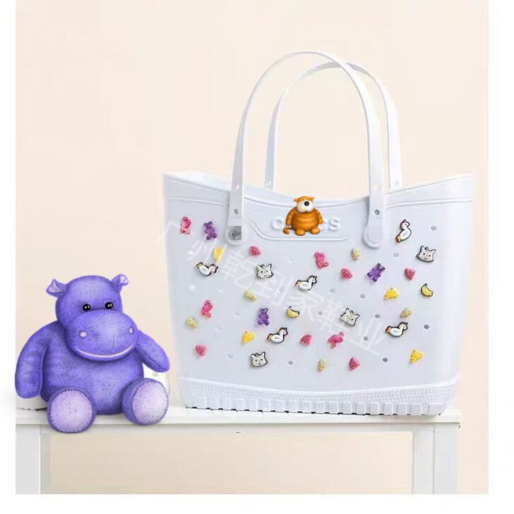 Manufacturer's Ready Stock 2025 New Product Eva Hole Bag Large Capacity Women's Handbag Simple and Fashionable Travel Storage Bag Manufacturer's Ready Stock 2025 New Product Eva Hole Bag Large Capacity Women's Handbag Simple and Fashionable Travel Storage Bag