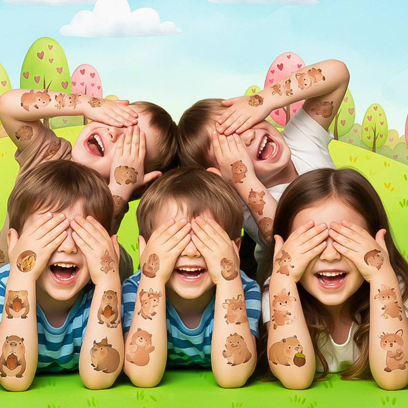 cartoon cute waterproof children's tattoo stickers