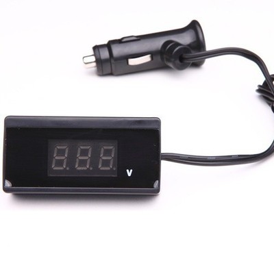 BM-030 汽车电压表 汽车数字电压表 车载电压表 带线 数显 电压表|ms