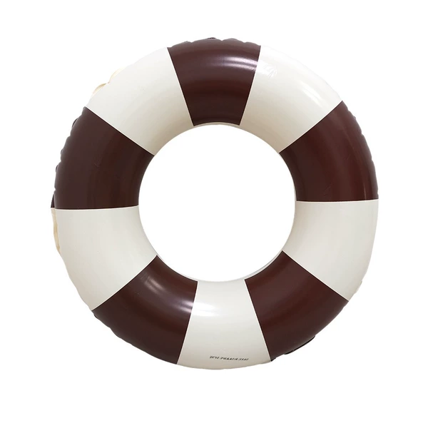 Striped swim ring brown