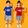 儿童啦啦队女童街舞演出服