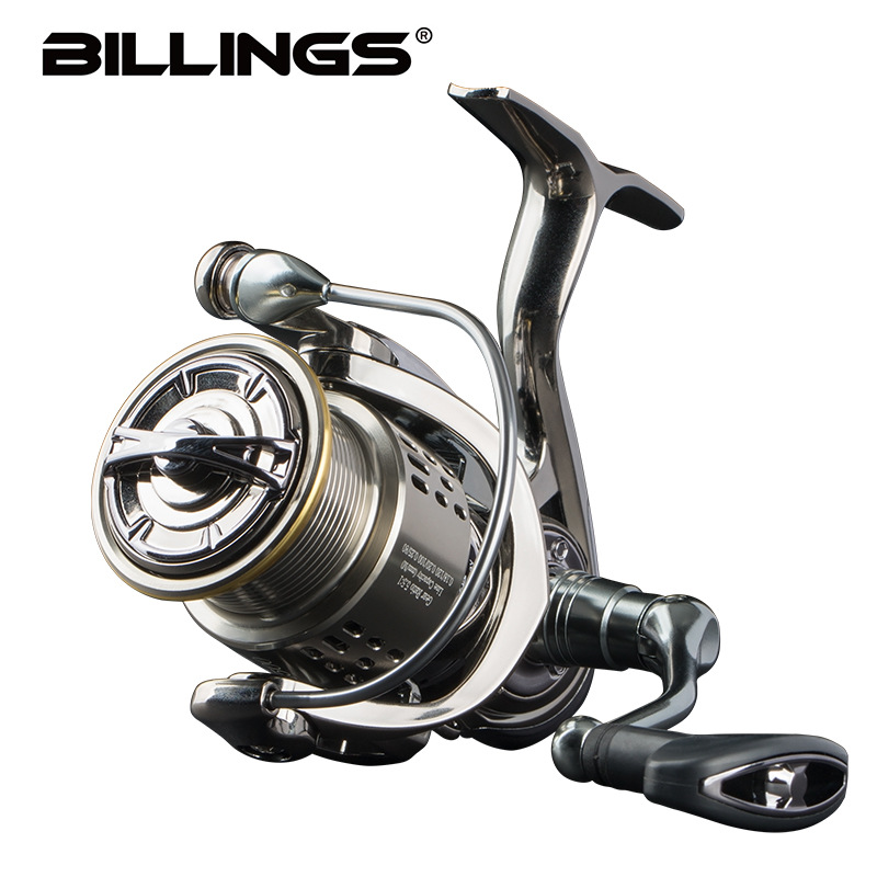 Billings de metal Aurora galvanoplastia rueda giratoria rueda de pesca Luya tiro largo carretera rueda asiática rueda de pesca caña de pescar artes de pesca al por mayor