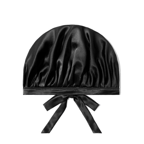 16 Mumi Silk Shower Cap for Women Cross-border 100 Mulberry Silk Bathroom Shampoo Absorbent Shower Cap Gift Wholesale