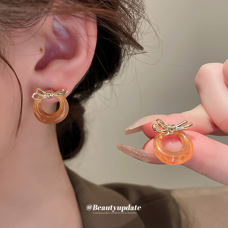 Pendientes de plata con diamantes, perlas y piedra de ojo de tigre artificial, estilo vintage de alta gama, elegantes pendientes de tuerca, pendientes franceses estilo palacio.