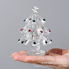 精品点钻圣诞树雪人铃铛水晶工艺品桌面装饰摆件新年元旦圣诞礼物