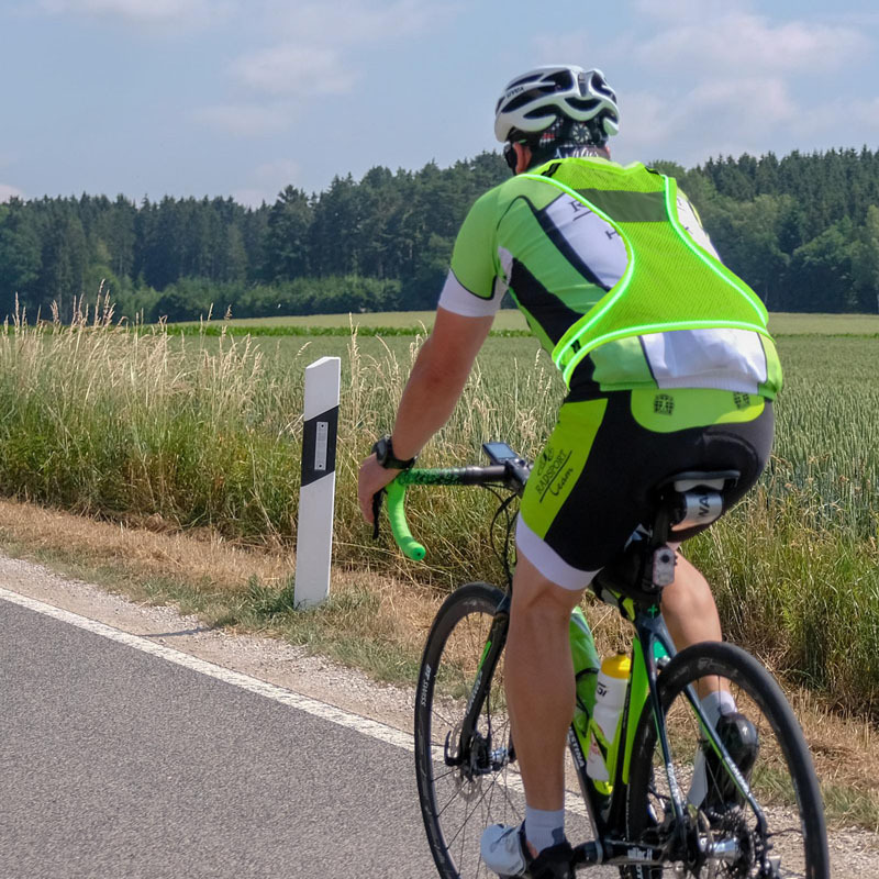 USB recargable LED de malla luminosa chaleco reflectante deportes al aire Libre Flash de advertencia Chaleco de equitación