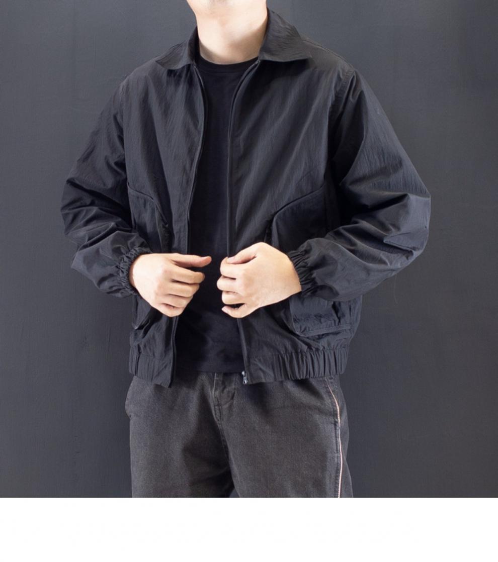 Purchase by Size Chart 2024 Spring and Autumn New Coat Brand Workwear Casual Jacket Trendy Versatile Men's Wear_voghion.com