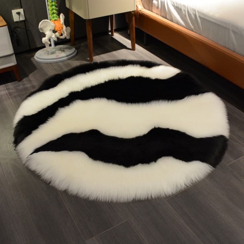 Ins Cute Carpet Plush Decorative Carpet Bedroom Renovation Girl Heart Popular Kidsren's Room Bedside Decorative Floor Mat