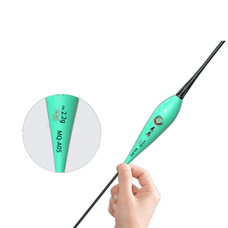 Hook de mordida de color nocturno flotante día y noche electrónica flotante alto flotante llamativo flotante de alta sensibilidad flotante de pescado nocturno flotante