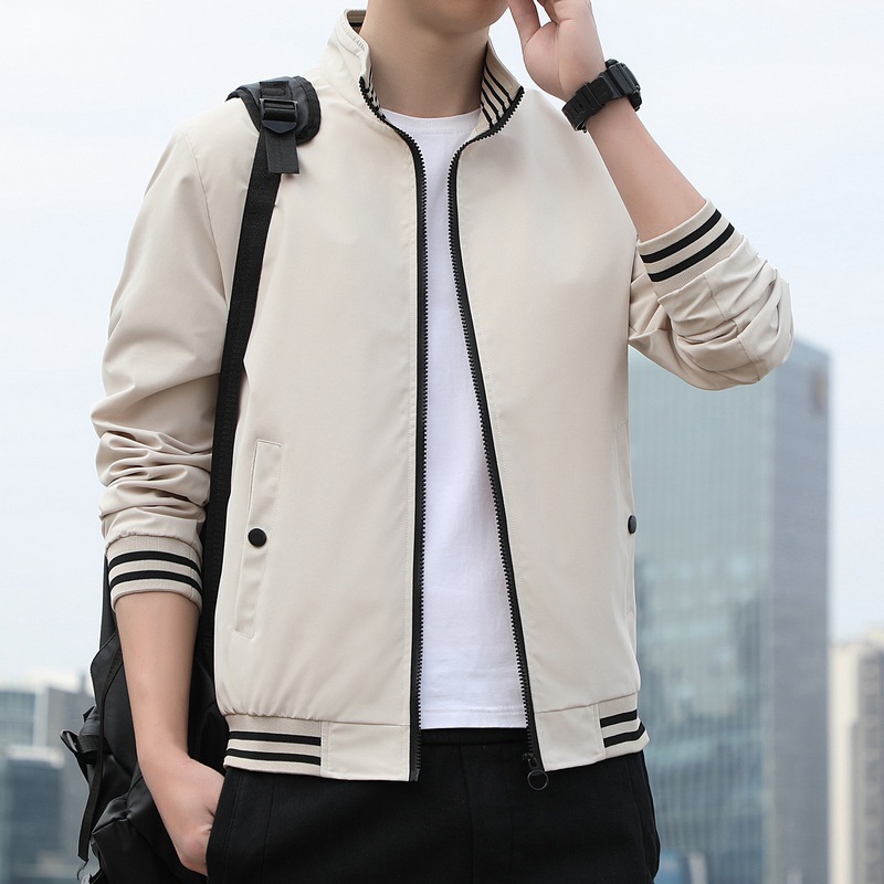 Men's Jacket 2024 New Spring Loose Versatile Korean Style Trendy Stylish Casual Student Coat