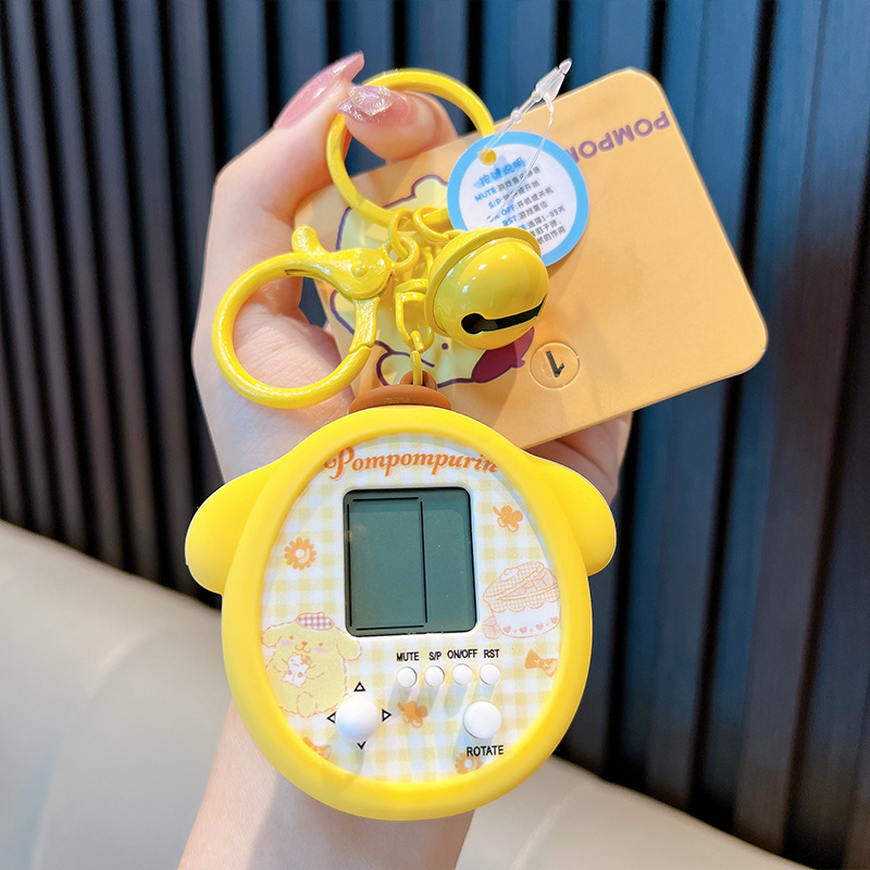 Genuine Sanrio Star Tea Party máquina de juego llavero colgante Yugui perro coolomi Pacha perro mochila adornos