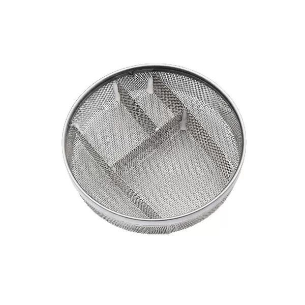 Watch Repair Tools, Watch Cleaning Basket, Filter Net, Stainless Steel 5-Compartment Filter Net